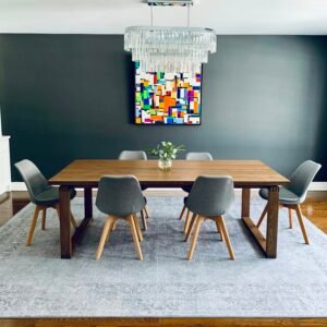 Artisan Walnut Extendable Dining Table