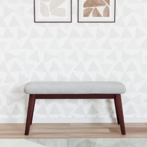 Nilkamal Venus Multi Use Medium Sitting Bench for Living Room | Dining Room (Milan Walnut)