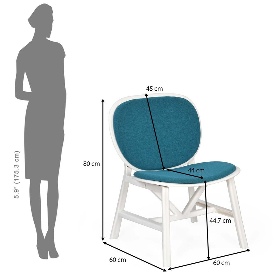 Nilkamal Arena Cushioned Plastic Chair