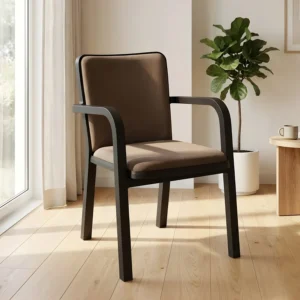 Nilkamal Luxe Full-Back Cushioned Plastic Chair
