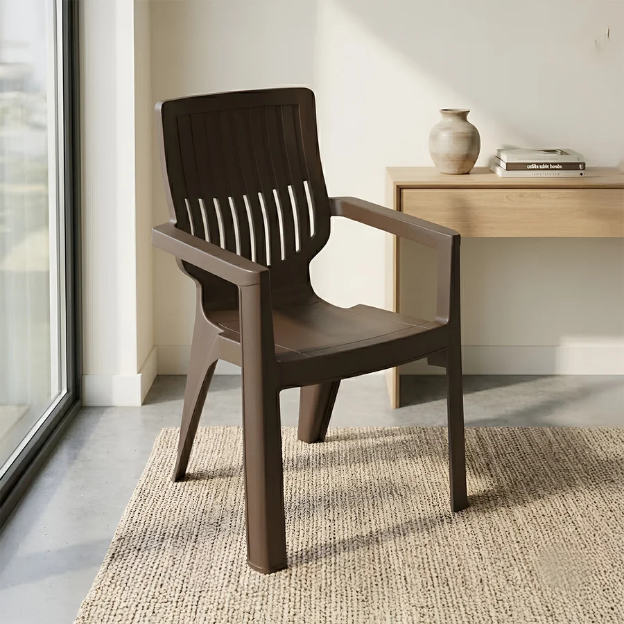 Nilkamal Ortho Comfort Plastic Arm Chair