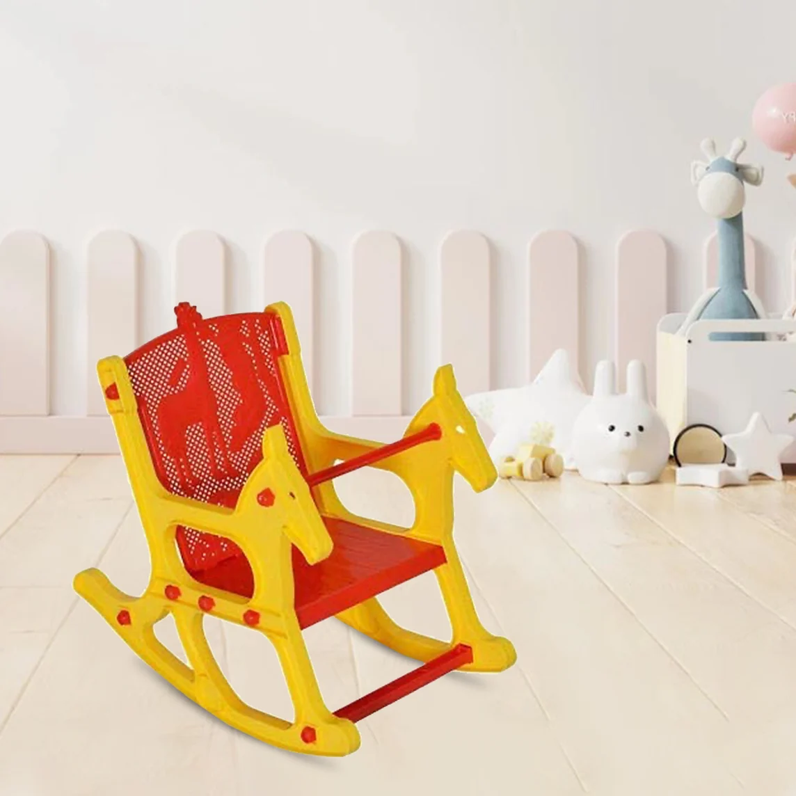 Nilkamal Toy Jungle Plastic Baby Arm Chair
