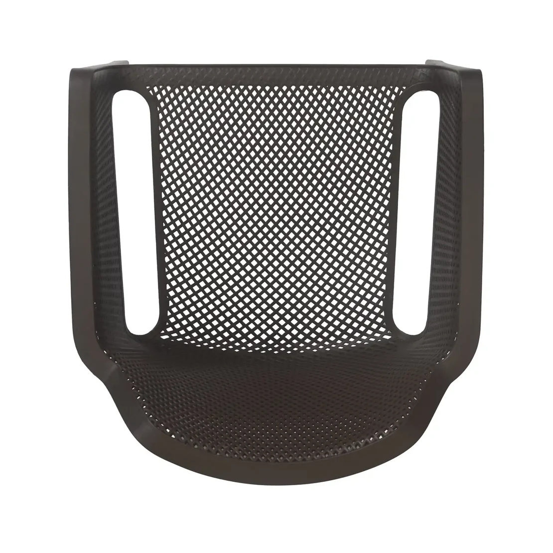 Nilkamal Captain Plastic Arm Chair (Season Rust Brown)