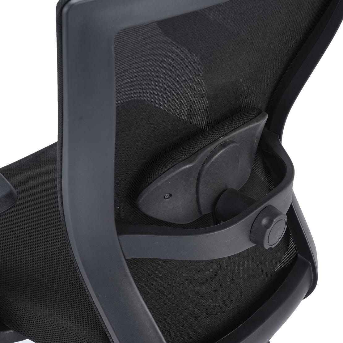 Nilkamal Hexon Mid Back Mesh with Adjustable Arm Chair (Black)