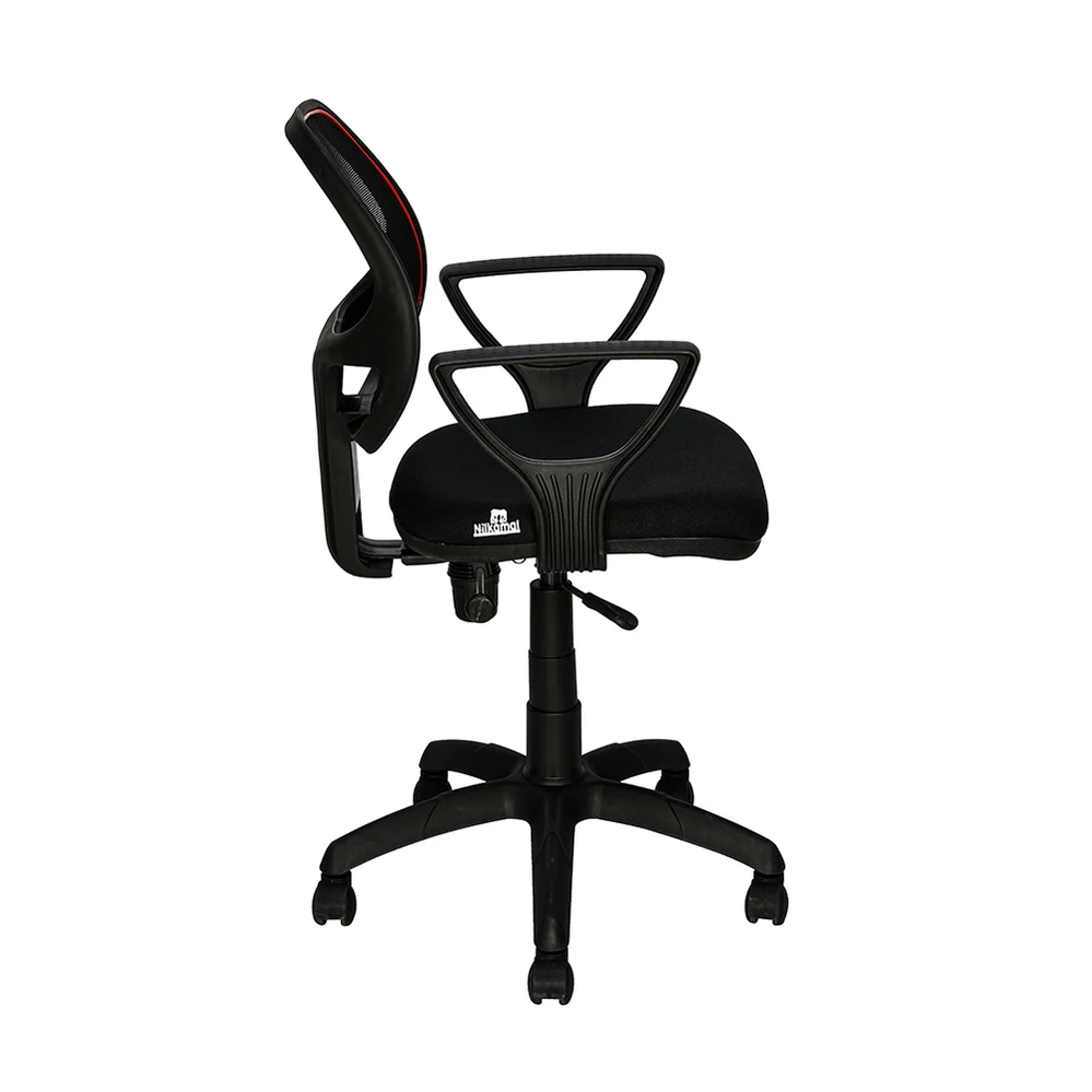 Nilkamal Calida Mesh Back Office Chair (Black)