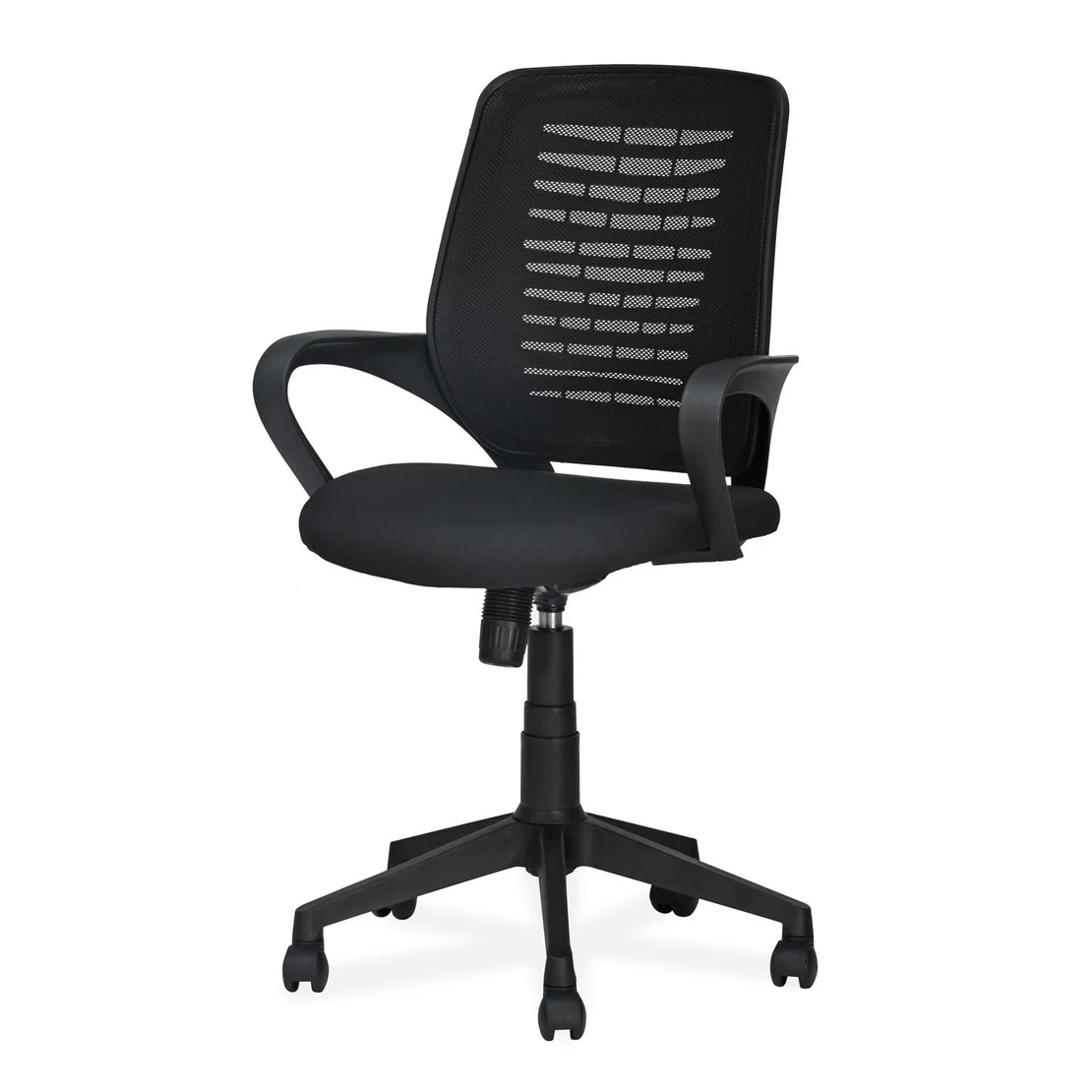 Nilkamal Astor Mid Back Mesh Office Chair (Black)