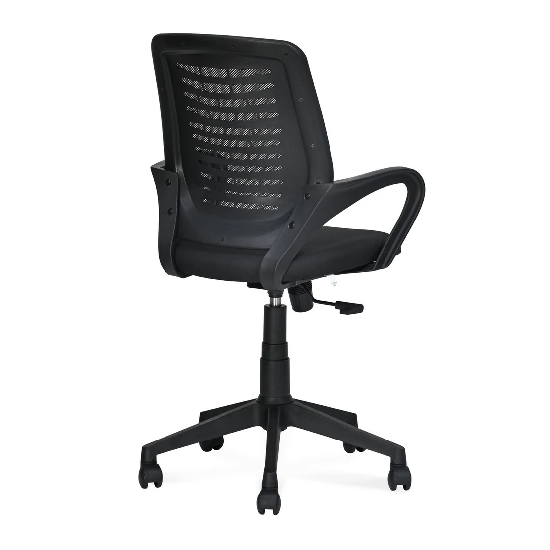 Nilkamal Astor Mid Back Mesh Office Chair (Black)