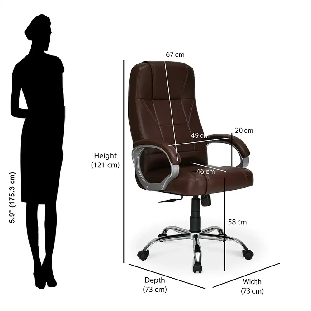 Nilkamal Mega High Back Office Chair