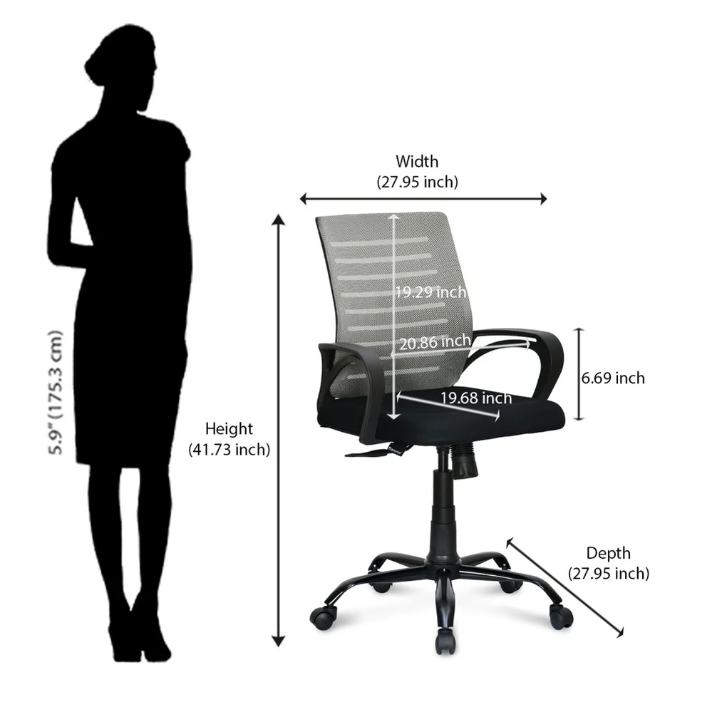 Nilkamal Giza Mid Back Office Chair