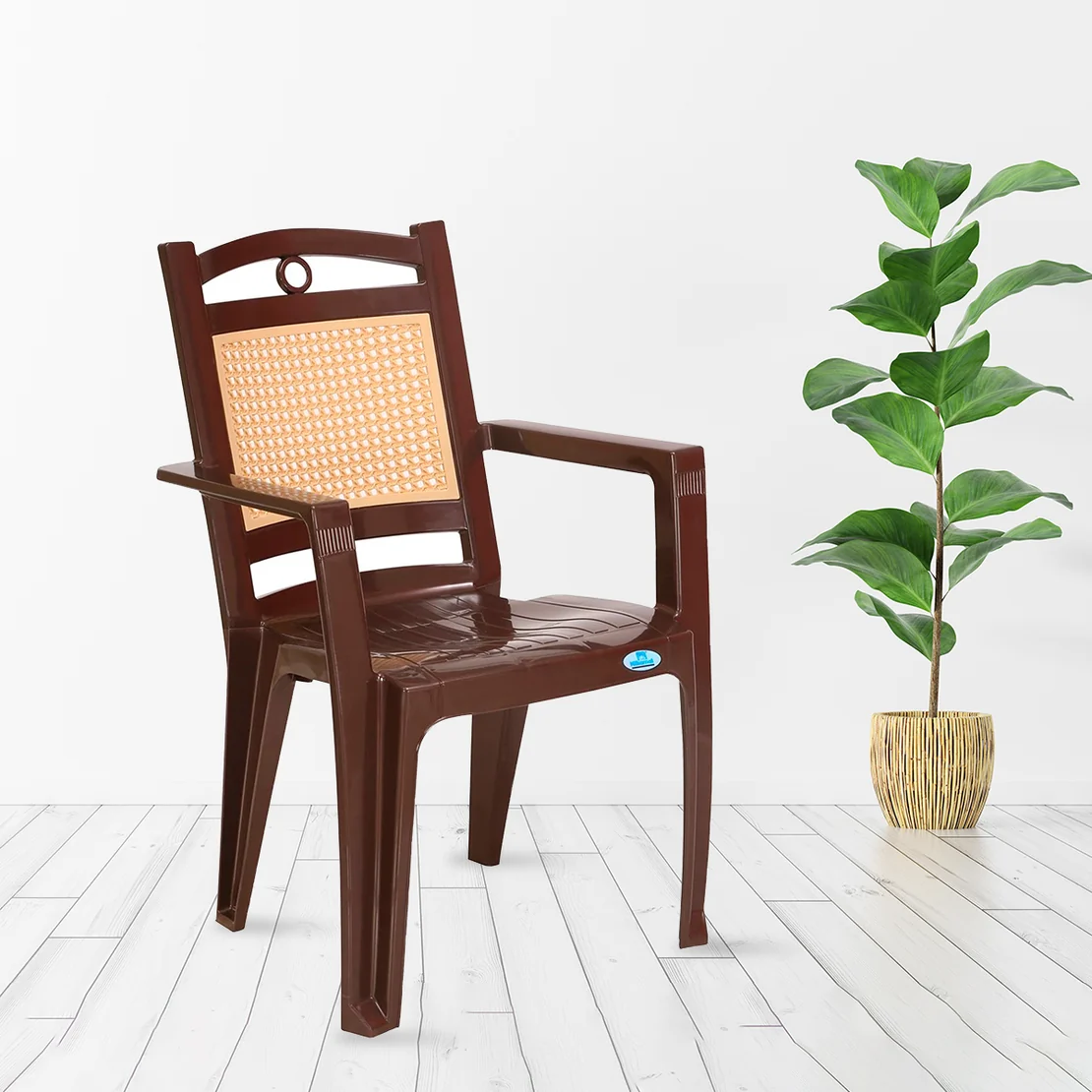 Nilkamal CHR2197 Premium Plastic Arm Chair